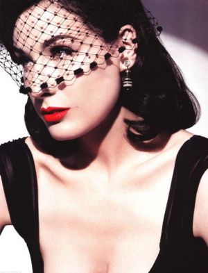 Images of black and white - Dita von Teese with veil.jpg
